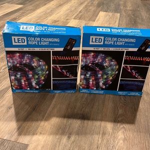 Led color changing rope light